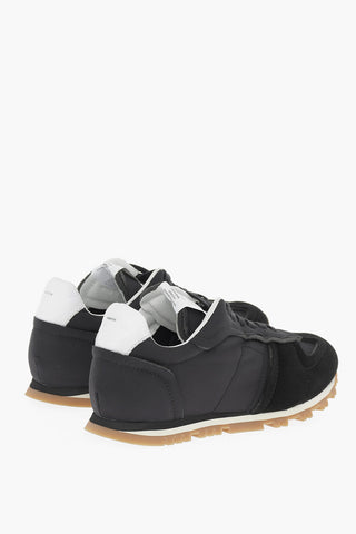 MM22 Fabric and Suede Low Top Sneakers