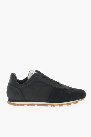 MM22 Sneakers Basse in Camoscio e Tessuto