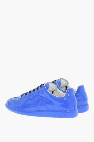 MM22 Sneakers Basse in Pelle Lucida