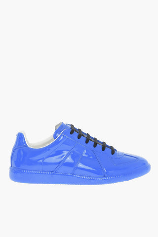 MM22 Sneakers Basse in Pelle Lucida