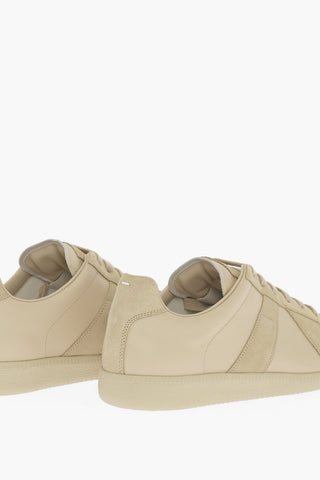 MM22 Suede and Leather REPLICA Low top Sneakers