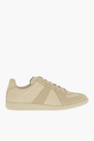 MM22 Suede and Leather REPLICA Low top Sneakers