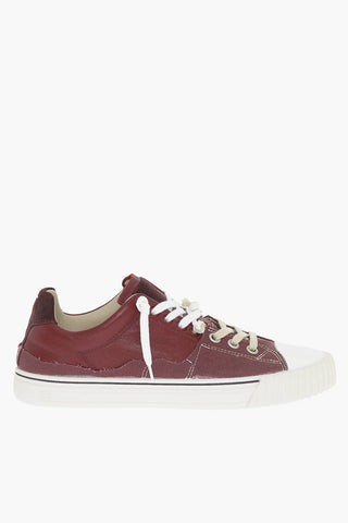 MM22 Leather and Fabric NEW EVOLUTION Low Top Sneakers