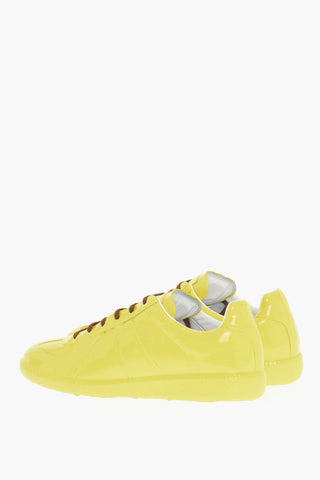 MM22 Patent Leather Low-top Sneakers