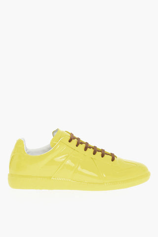 MM22 Patent Leather Low-top Sneakers