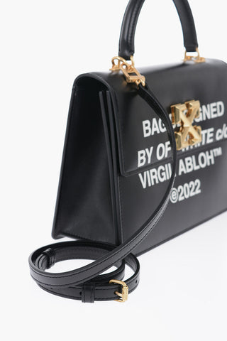 Leather JITNEY 2.8 Handbag with Golden Logo