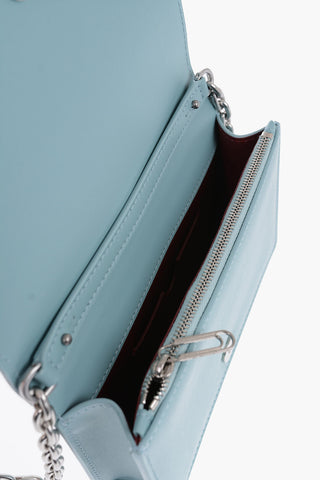 Leather JITNEY 0.5 Shoulder Bag with Silver-Tone Logo