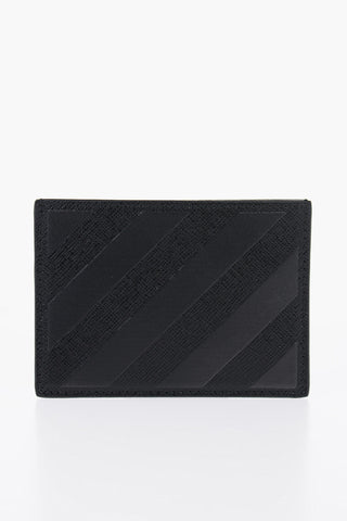 Saffiano Leather Binder Diag Card Holder