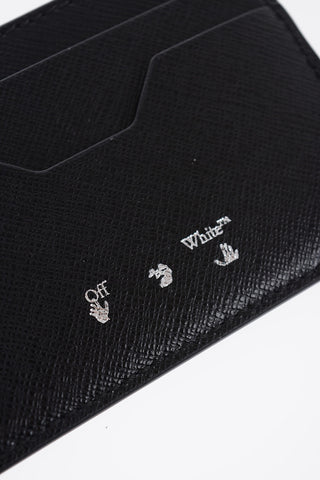Saffiano Leather Binder Diag Card Holder