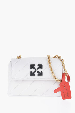 Quilted Leather JACKHAMMER 17 Shoulder Bag with Two-Tone Chain
