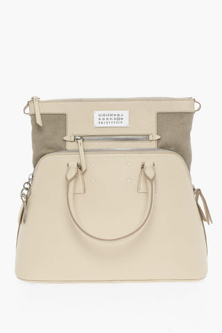 MM11 Textured Leather 5AC Hand Bag