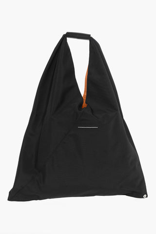 MM6 Mesh Shoulder Bag with Colored Inner