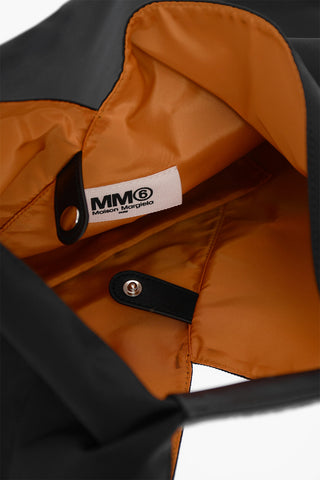 MM6 Mesh Shoulder Bag with Colored Inner