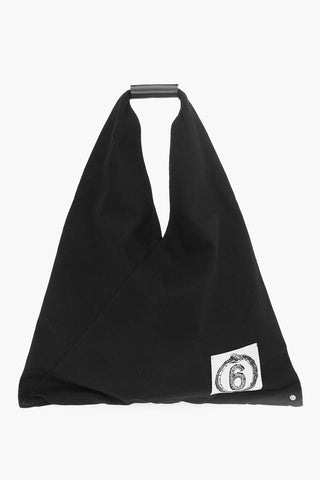 MM6 Cotton Twill Shoulder Bag