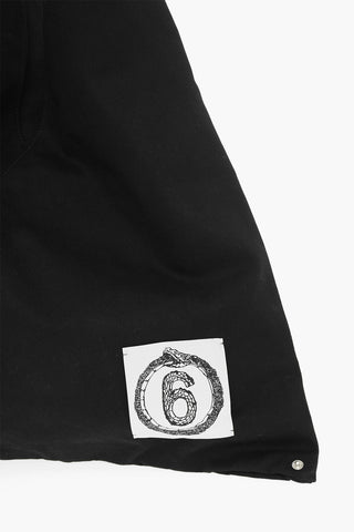 MM6 Cotton Twill Shoulder Bag