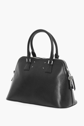 MM11 Borsa a Mano 5AC in Pelle Martellata con Tracolla Removibile
