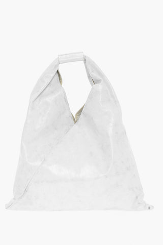 MM6 Acid Wash-Effect Leather JAPANESE Shoulder Bag
