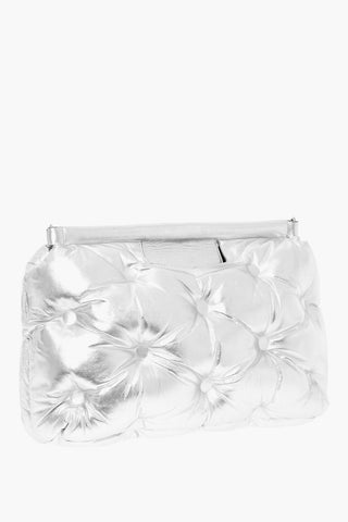 MM11 Metallic Leather GLAM SLAM Bag with Padded Design