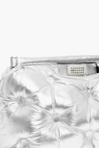 MM11 Metallic Leather GLAM SLAM Bag with Padded Design