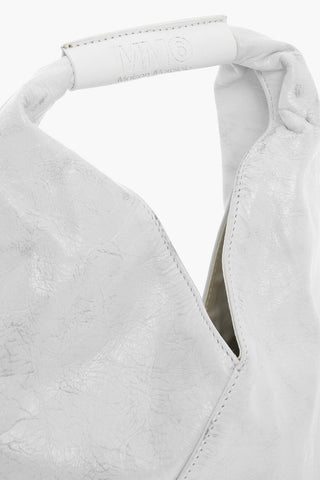 MM6 Acid Wash-Effect Leather JAPANESE Shoulder Bag