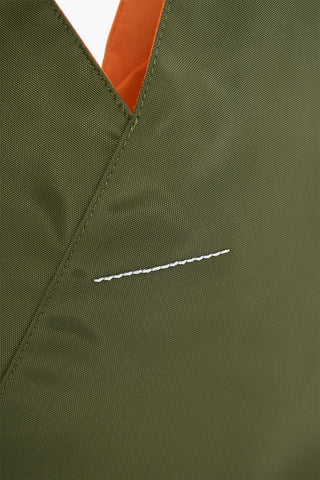 MM6 Nylon JAPANESE Bag with Leather Detail