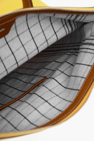 MM11 Rubber 5AC Bag with Leather Trims and Checked Detail