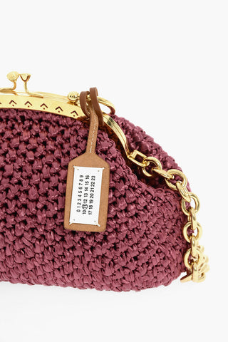 MM11 Braided Design S.W.A.L.K. Handbag with Leather Trims