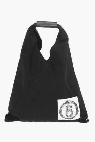 MM6 Cotton JAPANESE Bag with Contrasting Patches