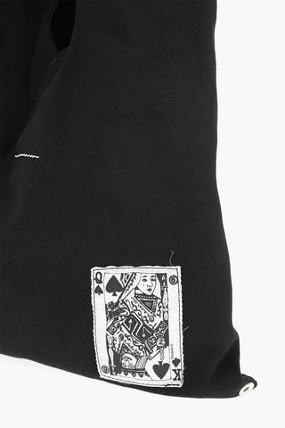 MM6 Cotton JAPANESE Bag with Contrasting Patches