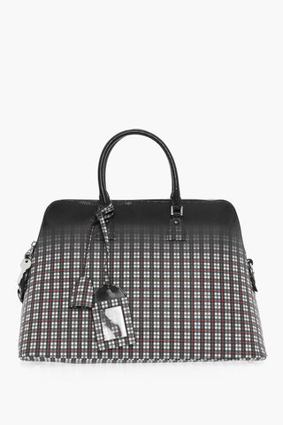 MM11 Gradient Effect Leather Maxi Tote Bag