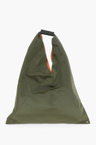 MM6 Nylon JAPANESE Bag with Leather Detail