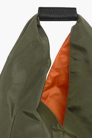 MM6 Borsa JAPANESE in Nylon con Dettaglio in Pelle