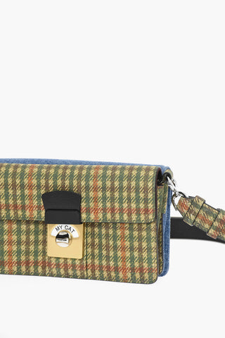 MM11 Leather Double Layed Shoulder Bag