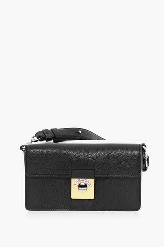 MM11 Textured Leather Two-Tone Shoulder Bag
