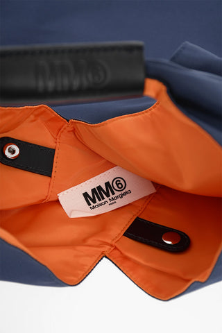 MM6 Nylon JAPANESE Bag with Leather Detail