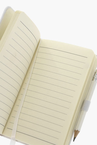 MM6 Eco Leather Notebook with Pencil
