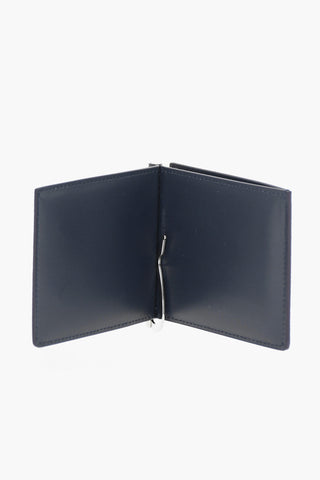 MM11 Saffiano Leather Card Holder with Money Clip