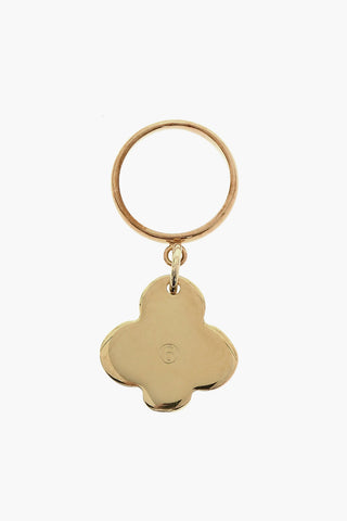 MM6 Golden Brass Ring with Pendant