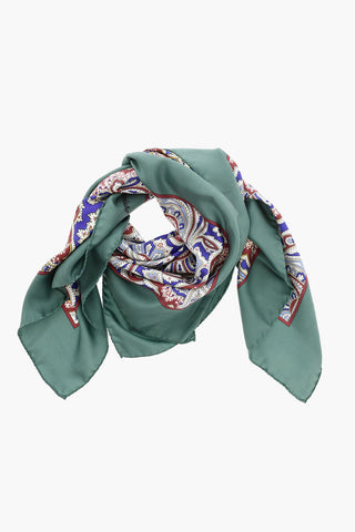 MM1 Foulard in Seta in Motivo Paisley