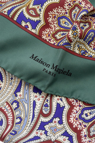MM1 Foulard in Seta in Motivo Paisley
