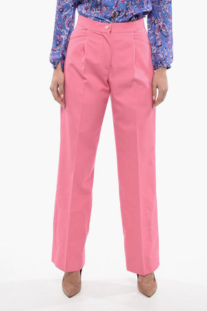 Pantaloni Wide-Fit MIAMI Con Pince