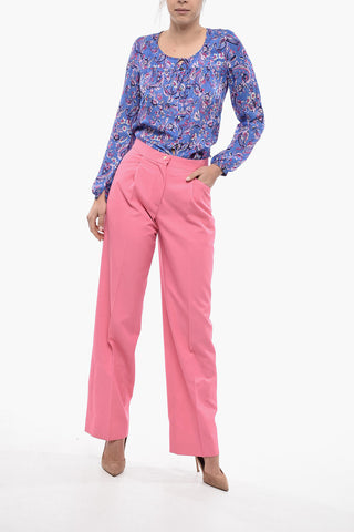 Pantaloni Wide-Fit MIAMI Con Pince