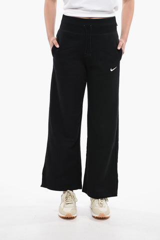 Pantaloni Casual a Vita Alta e Gamba Ampia