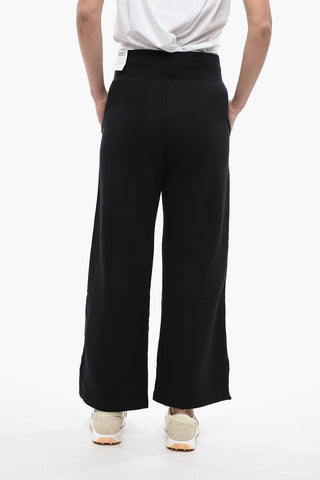 Pantaloni Casual a Vita Alta e Gamba Ampia