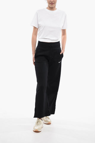 Pantaloni Casual a Vita Alta e Gamba Ampia