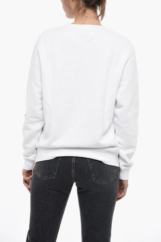 Brushed Cotton SPRAY Crewneck Sweatshirt
