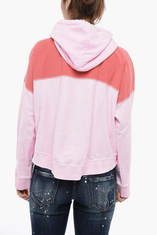 Brushed Cotton REVERSE Hoodie with Logo