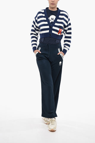 Awning Striped NAUTICAL Cropped Fit Cardigan