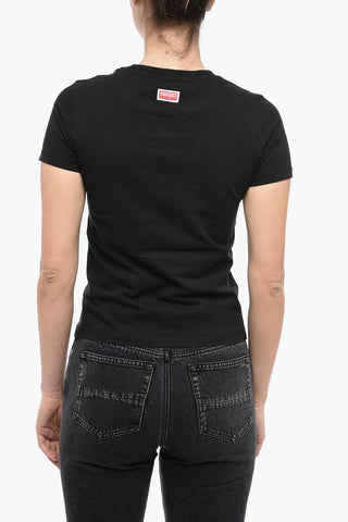 Crew Neck KENZO PIXEL Cotton T-Shirt