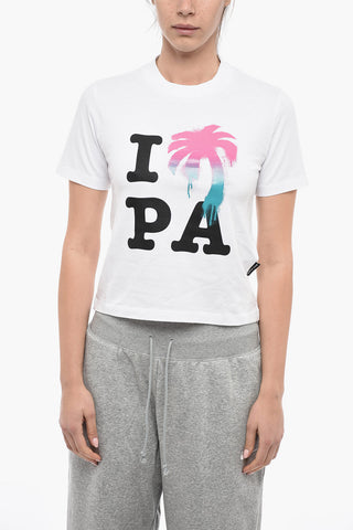 Cropped I LOVE PA Printed T-shirt